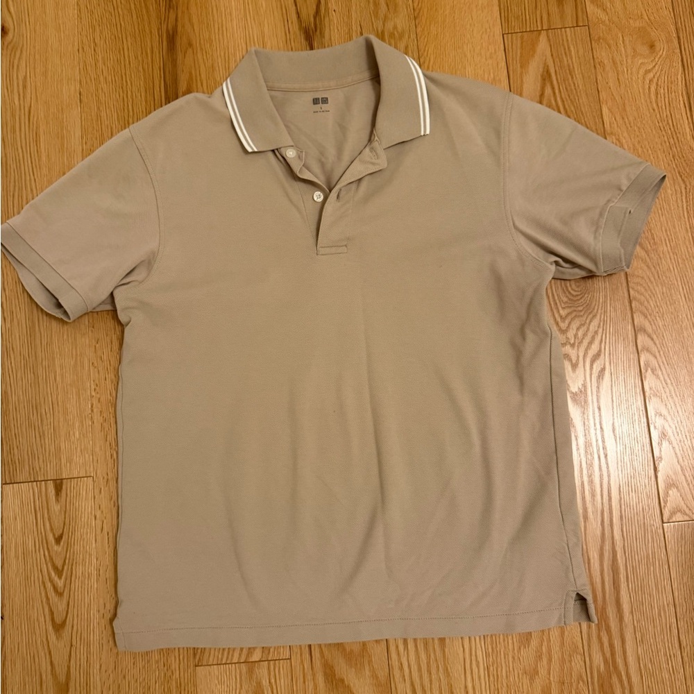 Uniqlo Light Brown Polo Shirt